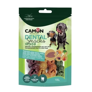 Camon Dental Groentesnacks – Voeding voor honden met voedselintoleranties, 100 g