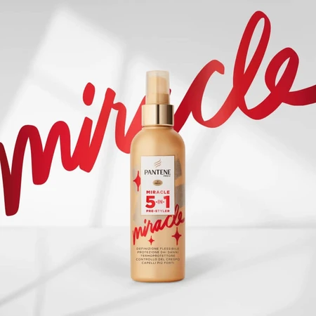 Pantene Pro-V Miracle 5-in-1 Pre-Styler - Hittebeschermende haarlak, 200 ml
