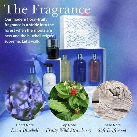 Molton Brown Bluebell &amp; Wild Strawberry - Shower Gel 300 ml