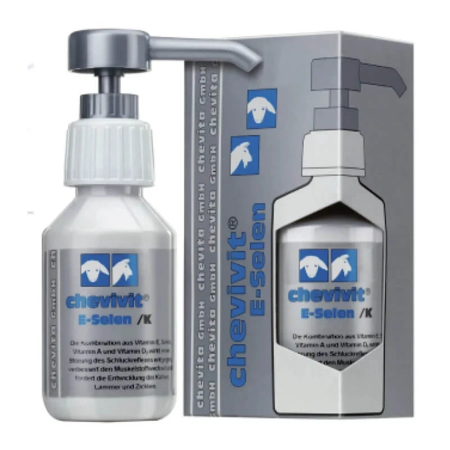 Zac Chevivit e-selen - Vloeibaar aanvullend voer voor lammeren en geitjes, 100 ml