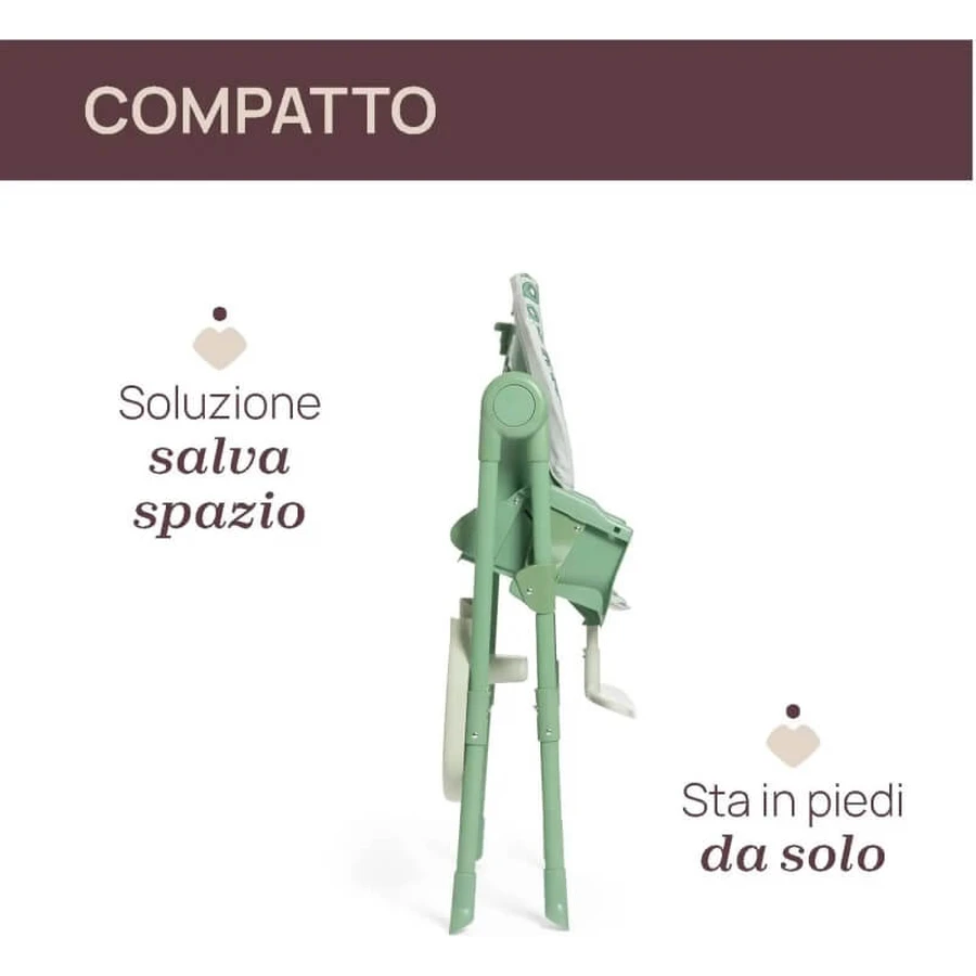 Chicco Polly Essential - High Chair - Kiwi