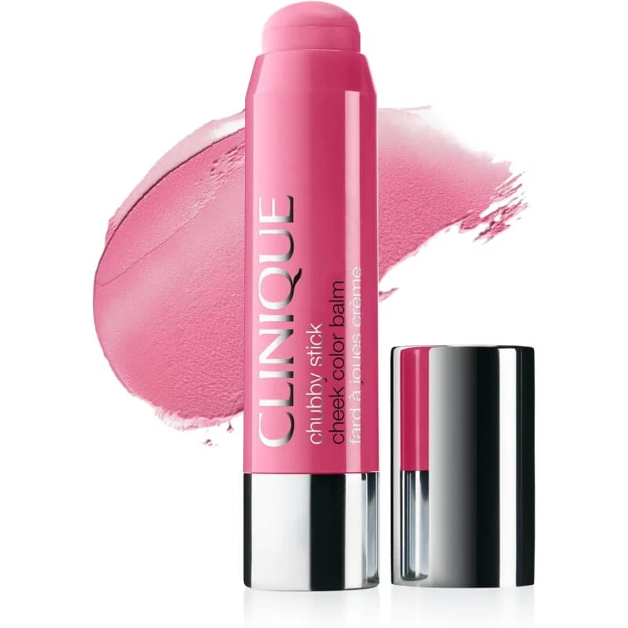 Clinique Chubby Stick Cheek Color Balm - Blush in a Stick - Poppin' Pink
