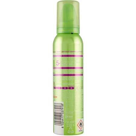 Fructis Spuma Revitalizing Curl Hydration voor vrouwen, Style 150 ml