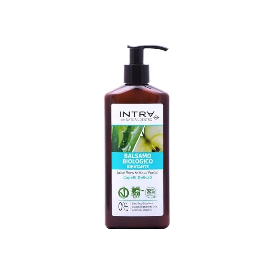 Intra Aloe Vera &amp; Pomme Verte - Après-shampoing hydratant 250 ml