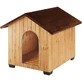 Ferplast Domus Maxi – Hundehütte aus Holz für den Außenbereich, 111,5 x 132 x 103,5 cm