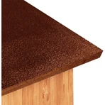Ferplast Domus Maxi – Hundehütte aus Holz für den Außenbereich, 111,5 x 132 x 103,5 cm