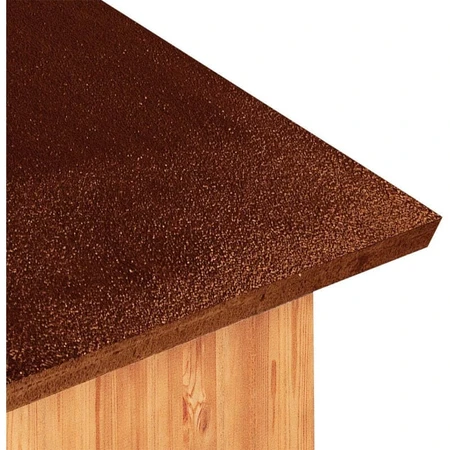 Ferplast Domus Maxi – Hundehütte aus Holz für den Außenbereich, 111,5 x 132 x 103,5 cm