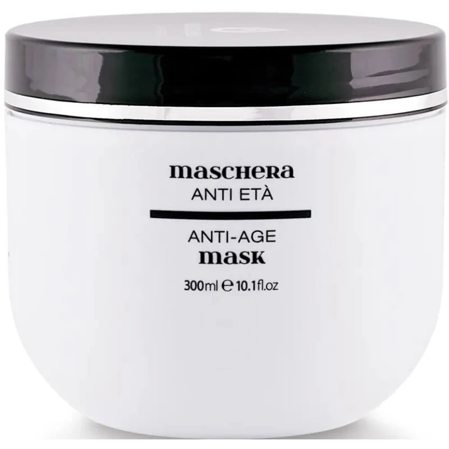 Goccia Nera Caviar Therapy - Mascarilla antienvejecimiento para cabello dañado, 300 ml