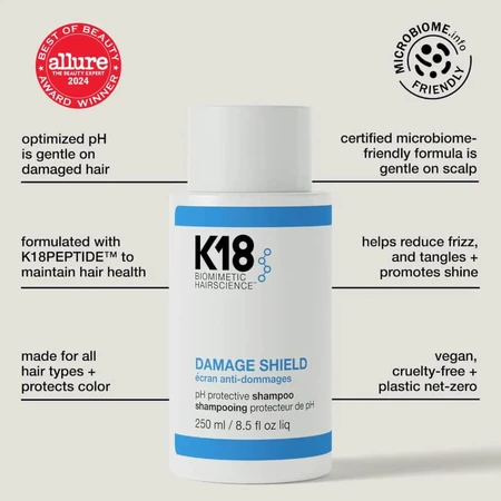 Champú protector K18 Damage Shield - Champú protector 250 ml