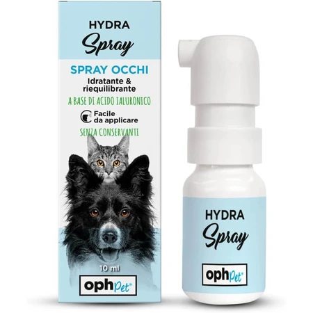 Ophpet Hydra hydraterende en balancerende oogspray voor honden en katten, 10 ml