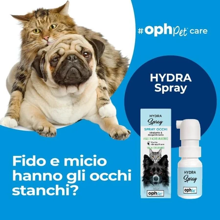 Ophpet Hydra hydraterende en balancerende oogspray voor honden en katten, 10 ml