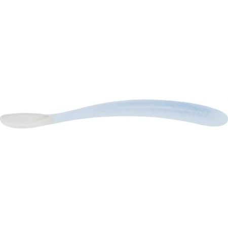 Chicco Soft Silicone Spoon, 6m+, Gray