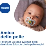 Mam Air 16 m+ - Set of 2 Silicone Pacifiers - Neutral
