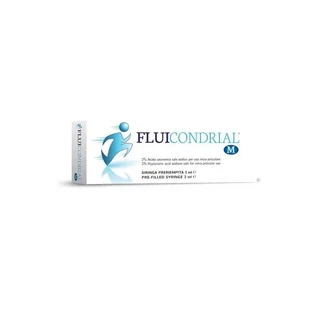 Fluicondrial m, seringue de 2 ml/40 mg – gel injectable stérile à usage intra-articulaire
