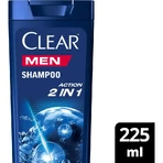 Clear Action 2-in-1 - Anti-roos shampoo 225 ml