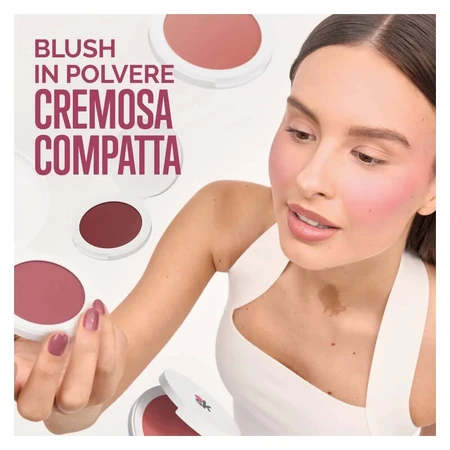 Veralab Airy Blush - Smoothing Creamy Compact Powder Blush No. 03 Tulip Flush