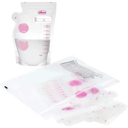 30 sachets de conservation de lait maternel Chicco