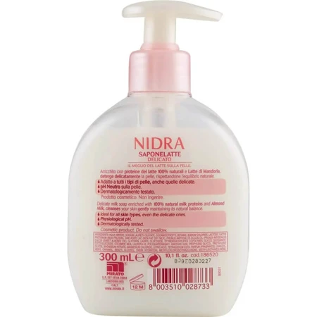 Nidra Gentle Milk Soap with Almond Milk, 300 ml