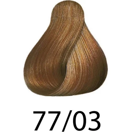 Wella Color Touch Plus nr. 77/03 blond mediu intens, natural, auriu – vopsea de păr 60 ml
