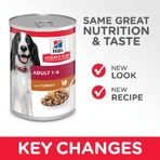 Hill's Science Plan Adult 1-6 Turkey Pâté - Complete Wet Food for Adult Dogs, 370 g