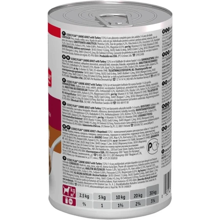 Hill's Science Plan Adult 1-6 Turkey Pâté - Complete Wet Food for Adult Dogs, 370 g