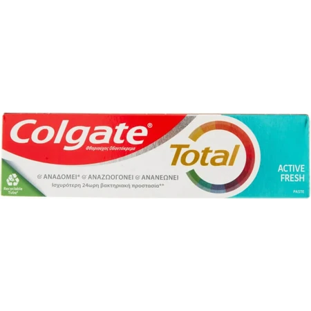 Colgate Total Active Fresh - Toothpaste, 75 ml