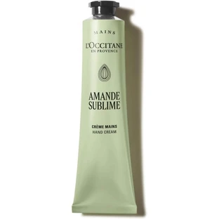 Crema de manos Amande Sublime de L'Occitane - Crema de manos nutritiva, 75 ml
