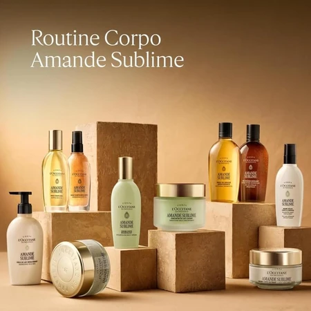 Crema de manos Amande Sublime de L'Occitane - Crema de manos nutritiva, 75 ml
