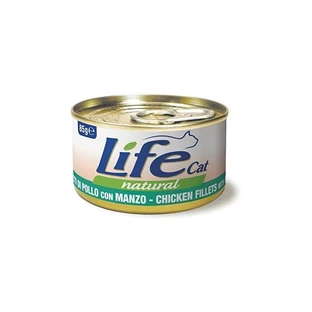 Life Petcare Life Cat Natural Kip en Rundvlees - Natvoer voor katten 85 g