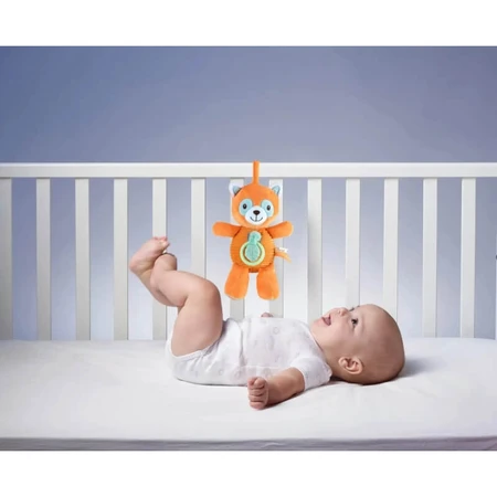 Chicco My Sweet Doudou - Peluche « Panda rouge » avec boîte à musique pour lit bébé