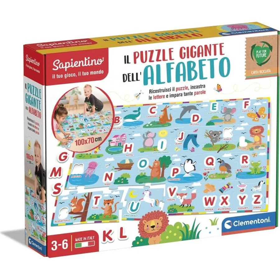Clementoni Sapientino 16437 - De reusachtige alfabetpuzzel