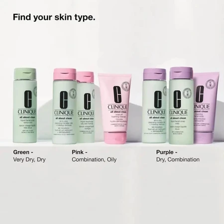 Clinique All About Clean voor de zeer droge tot droge gemengde huid - Micellaire reinigingsmelk met make-upremover, 200 ml