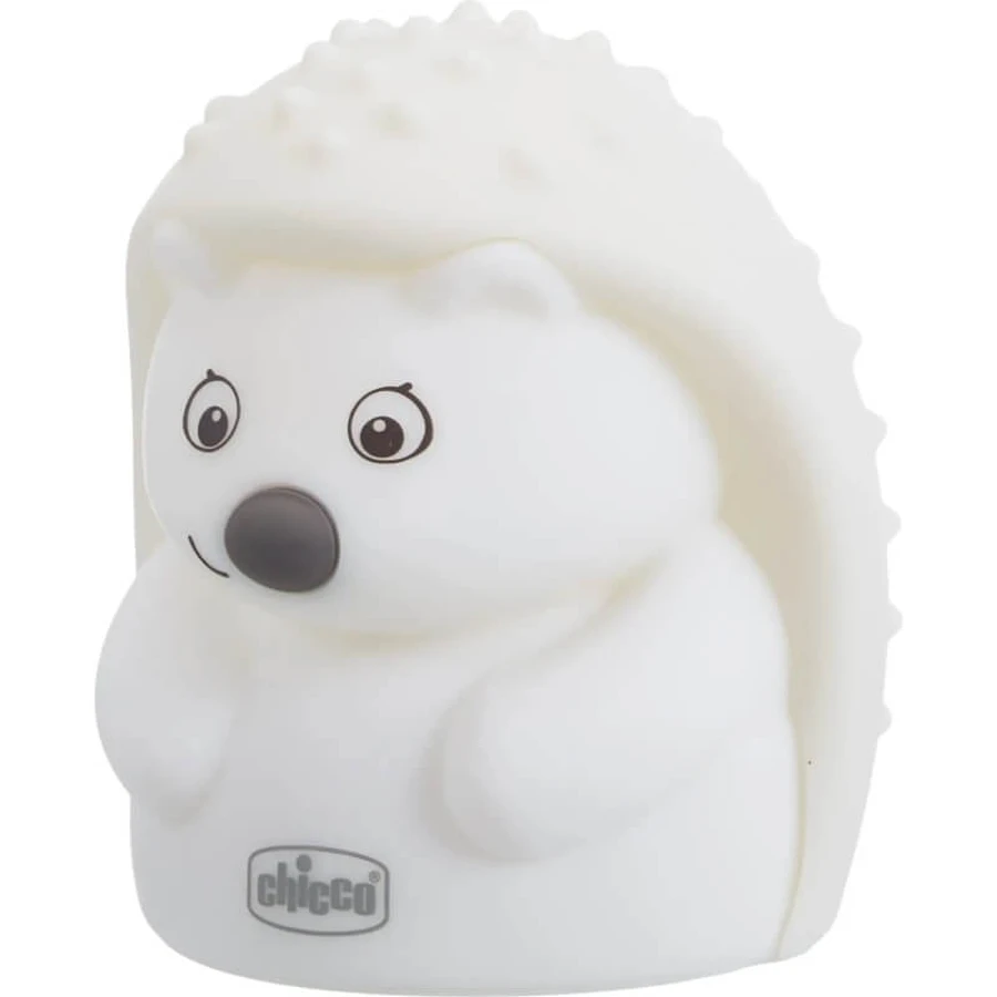 Chicco Sweet Light - Luz nocturna recargable con forma de erizo