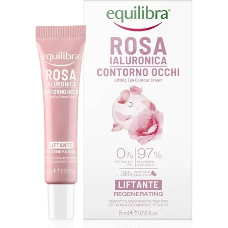Equilibra Hyaluronic Rose - Lifting Eye Cream 15 ml