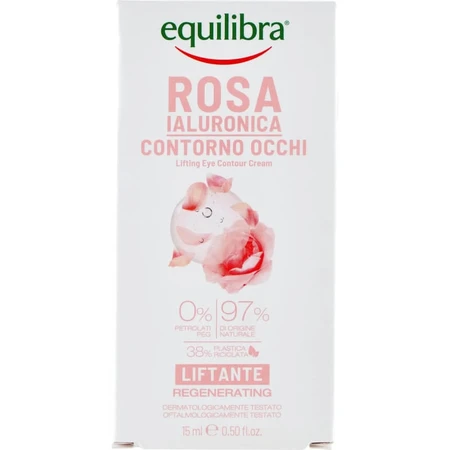 Equilibra Hyaluronic Rose - Lifting Eye Cream 15 ml