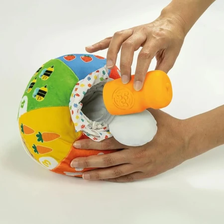 Clementoni Baby: Ball, der Musik spielt und singt – Lernspielzeug für Kinder ab 6 Monaten