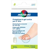 Master Aid Fußpflege – 2 konische Gel-Polster für den kleinen Zeh