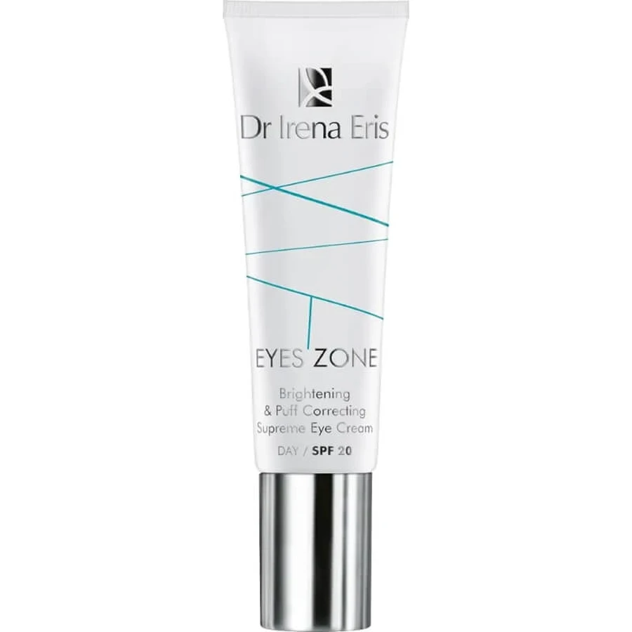 Dr. Irena Eris Eyes Zone: Crema de ojos suprema para iluminar y corregir la hinchazón, SPF 20 - Crema de ojos, 15 ml
