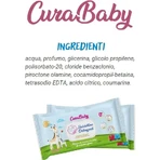 Curababy - 72 lingettes nettoyantes pour bébés et jeunes enfants
