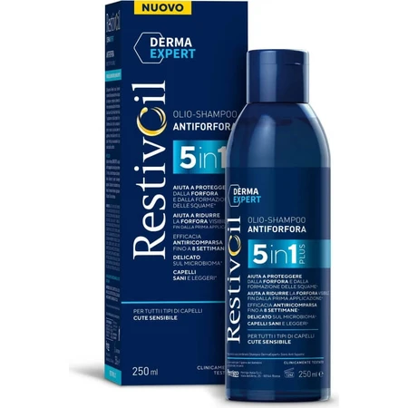 Restivoil Derma Expert - Anti-Dandruff Oil Shampoo, 250 ml
