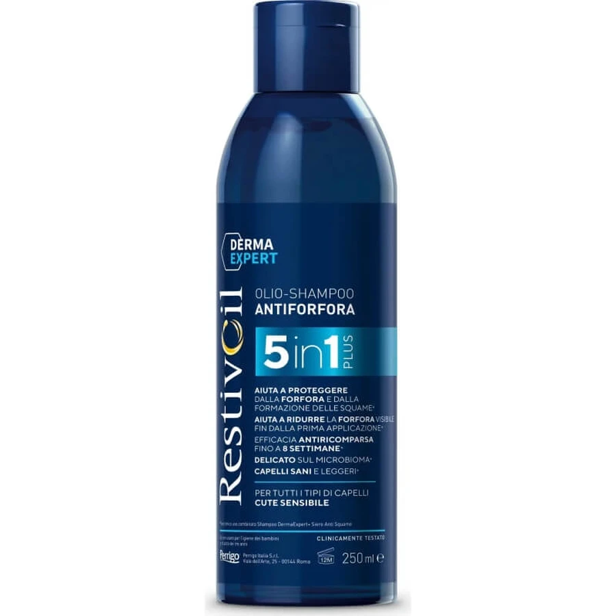 Restivoil Derma Expert - Anti-Dandruff Oil Shampoo, 250 ml