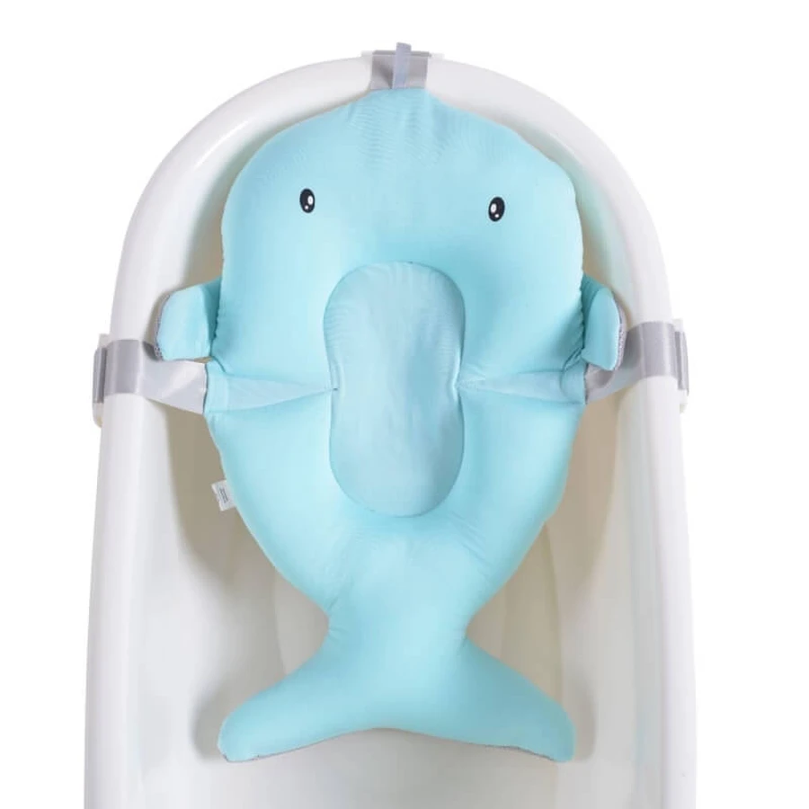 Cangaroo Bailey - Ergonomisch badzitje voor pasgeborenen, blauw
