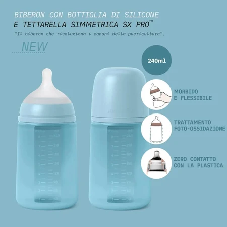 Suavinex Selection Color Essence 3m+ - 240 ml siliconenfles - Mango