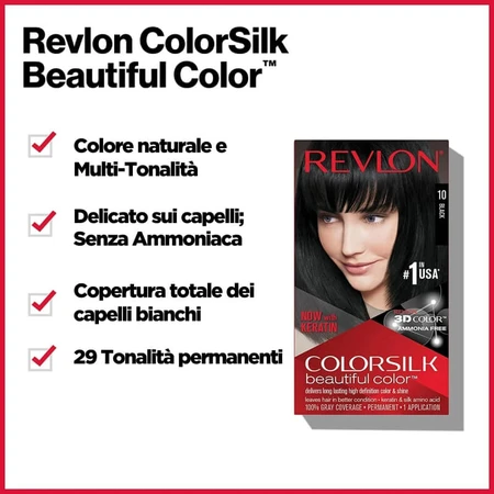 Revlon Colorsilk Beautiful Color - Haarverf nr. 32, donker mahoniebruin