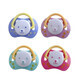 Primii Pasi R0333I - Ursuleti Girl Silicone Pacifier, Assorted Size 6+L