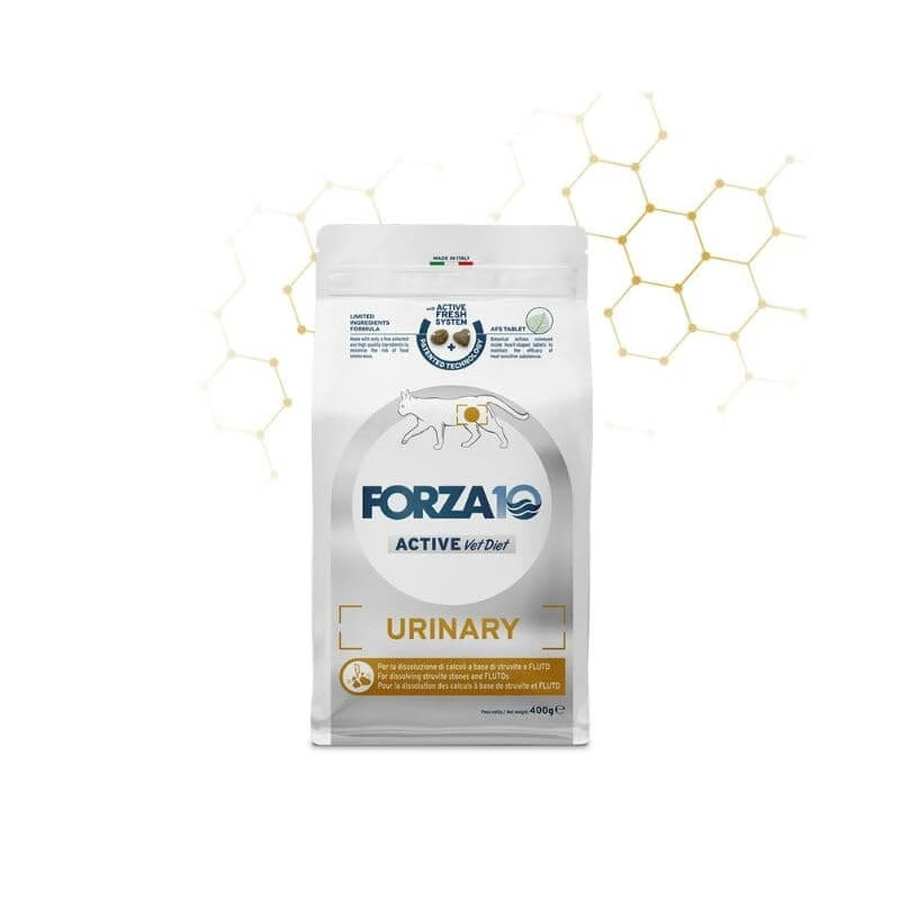 Forza10 Active Vet Diet Urinary Fish – Alleinfuttermittel für Katzen mit Struvit, 400 g