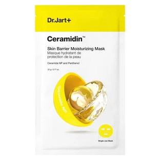 Dr.jart+ Ceramidin Skin Barrier - Masque hydratant fortifiant en tissu, 22 g