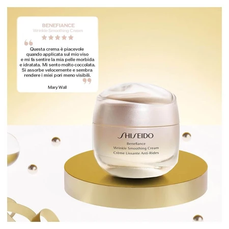 Coffret cadeau Shiseido Benefiance : crème lissante anti-rides - Soin anti-âge et lissant