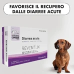 Pharma Cinque Pet Reventlix - Complemento alimenticio para perros y gatos indicado para trastornos intestinales y diarrea, 30 comprimidos