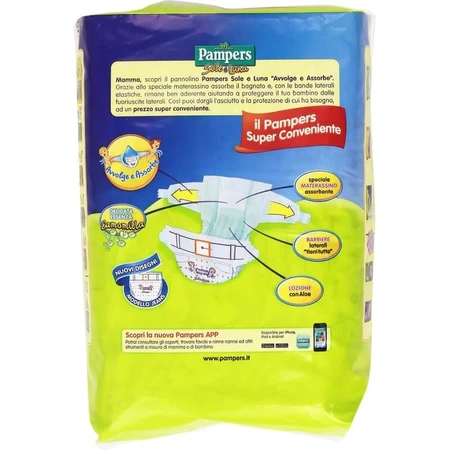 Pampers Sun & Moon Extra Large - Maat 6 (15–30 kg) 13 luiers